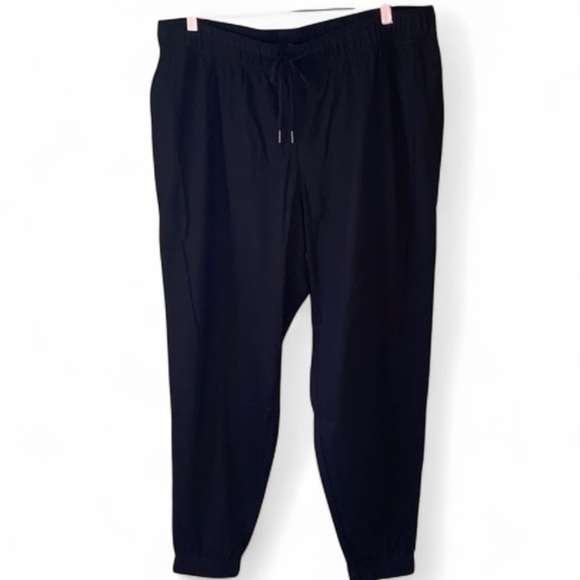 Ideology black joggers 1X NWT pockets stretch elastic waistband Bundle‎ to Save - Picture 1 of 4